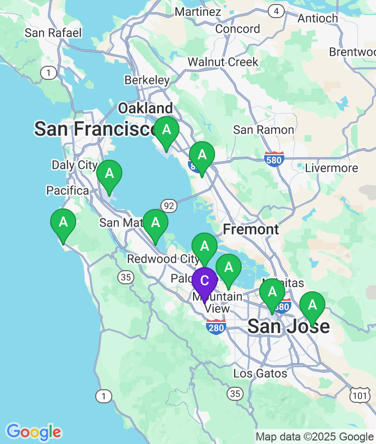 Los Altos Available Airport Options
